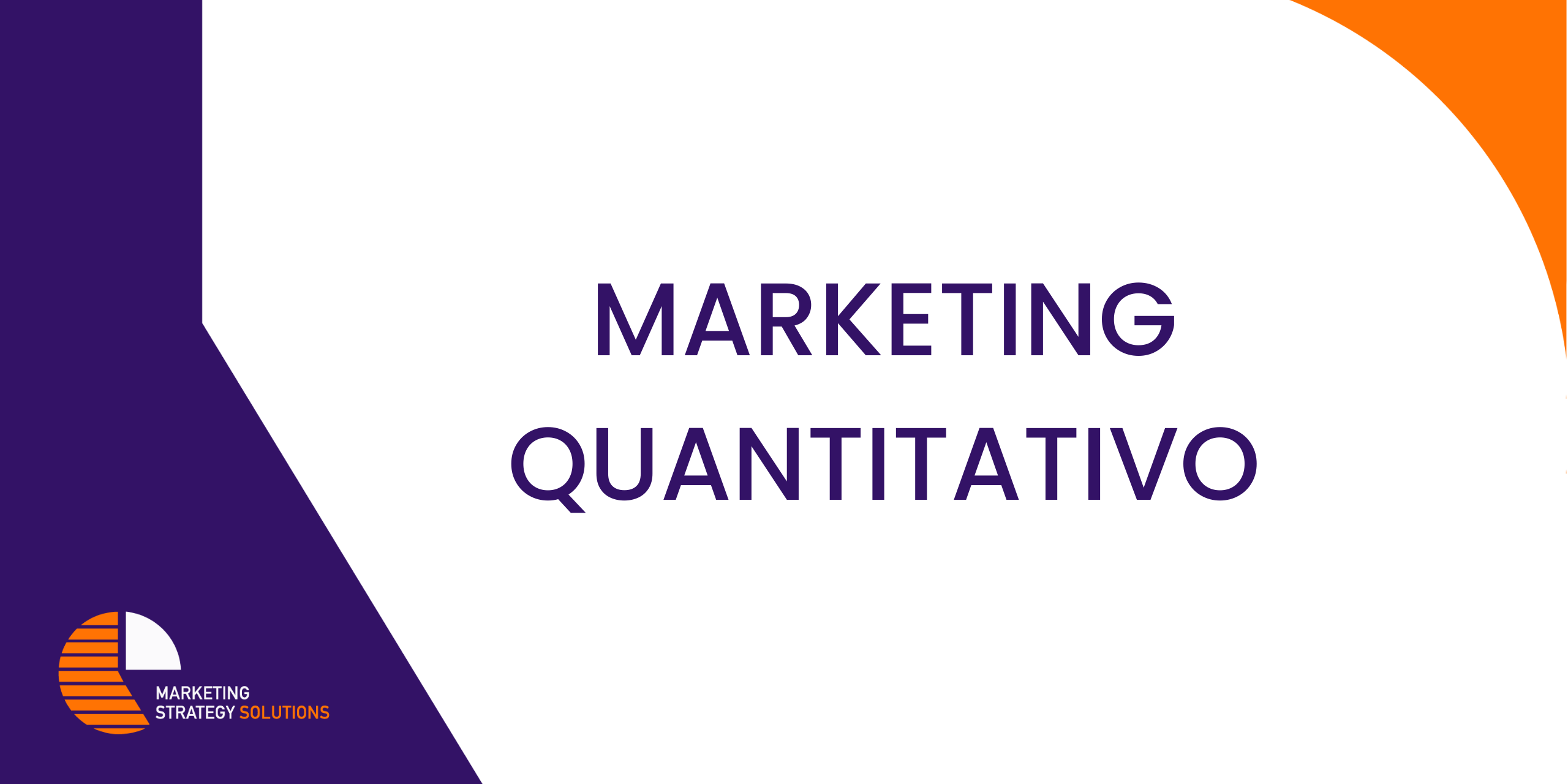 Marketing Quantitativo